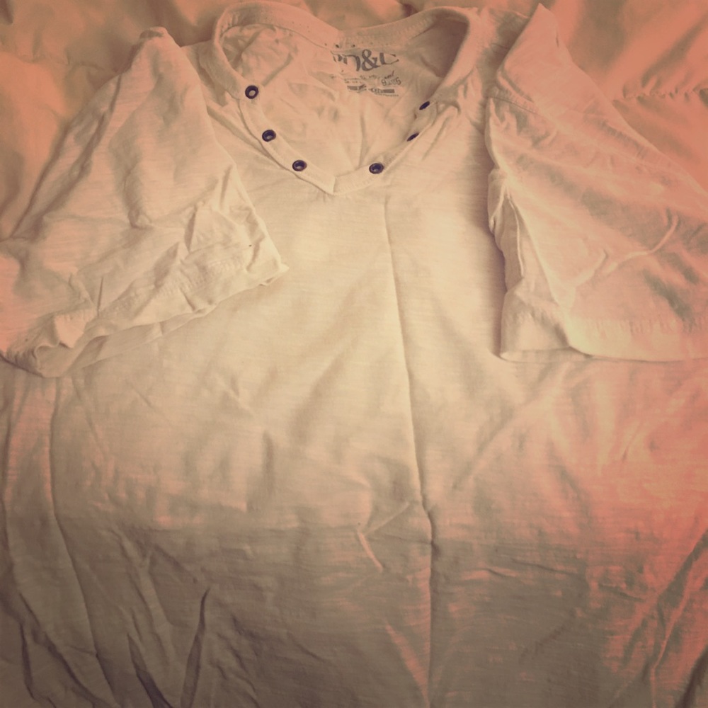 White VNeck